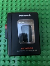 VINTAGE PANASONIC RQ-L309 MINI HAND HELD CASSETTE RECORDER - WORKS 