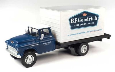 Classic Metal Works 30648 1957 Chevrolet Box Truck, BF Goodrich