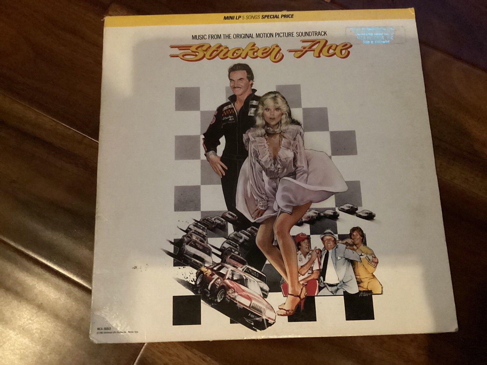 STROKER ACE BERT REYNOLDS SOUNDTRACK OST LP VINYL RECORD- Promo