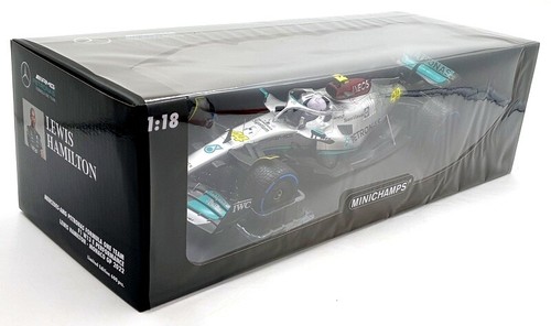 Minichamps 1/18 Scale 110 220744 F1 Mercedes AMG W13 E 2022 Monaco Hamilton #44 - Picture 5 of 5