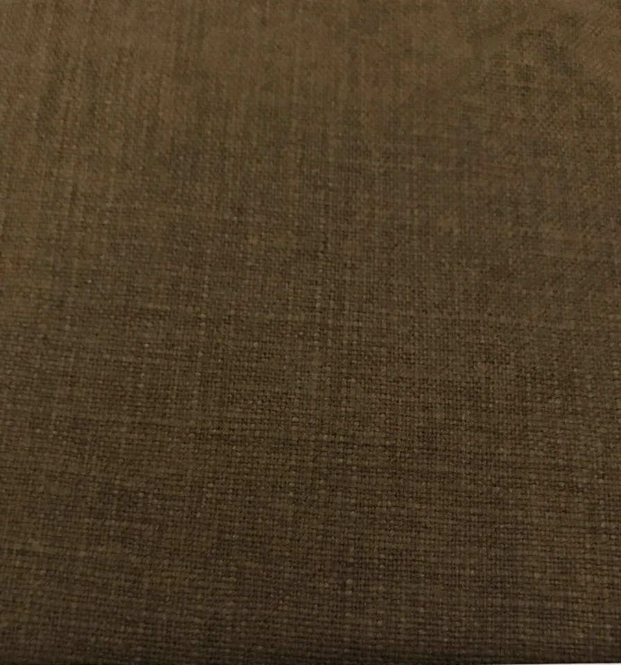 Brown Basic Cotton Linen Fabric BY THE YARD  - Image 2 of 4