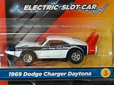 In Hand Autoworld R35 69 Dodge Charger Daytona Xtraction HO Slot Car Runs on AFX