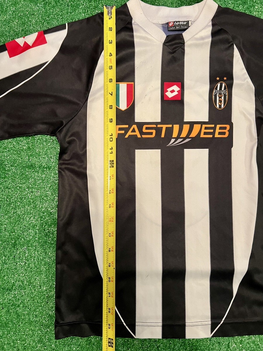 JUVENTUS 2002 2003 HOME FOOTBALL SHIRT SOCCER JERSEY LOTTO JUVENTUS 2002 2003 HOME FOOTBALL SHIRT SOCCER JERSEY LOTTO