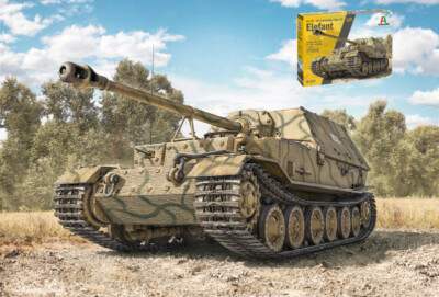 Italeri ELEFANT Sd. Kfz.184 Panzerjager Tiger (P) KIT 1:35