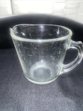 Vintage PUREX 2 Cup 16 Oz Measuring Cup D Handle #516 No Lines Made in the USA