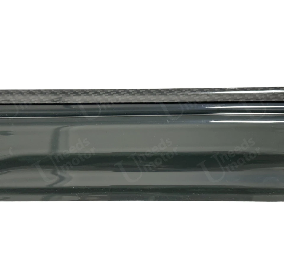 Se adapta a 14-18 Subaru Forester 3D Mugen Estilo Ventana Ventilación Lluvia Visera Deflector de sombra Foto 4 de 4