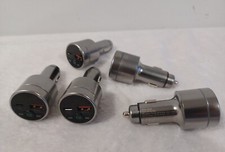 FM Transmitter for Car Bluetooth 5.3 All-Metal PD 30W  QC3.0 18W Fast Car 5pk