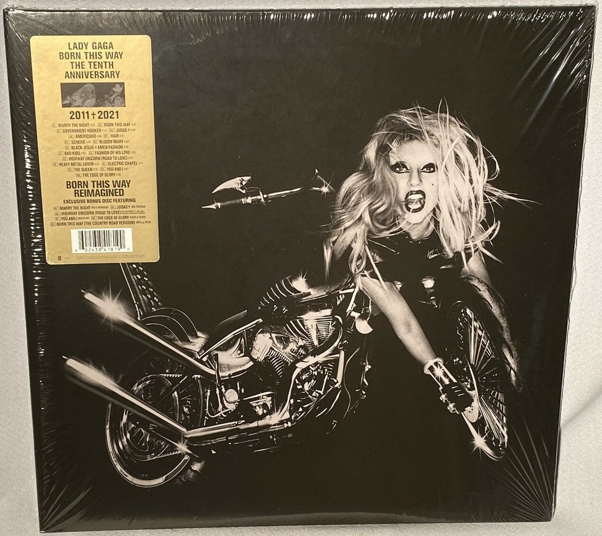 LP LADY GAGA Born This Way (3LPs Vinyl, 10th ANNIVERSARY, 2021
