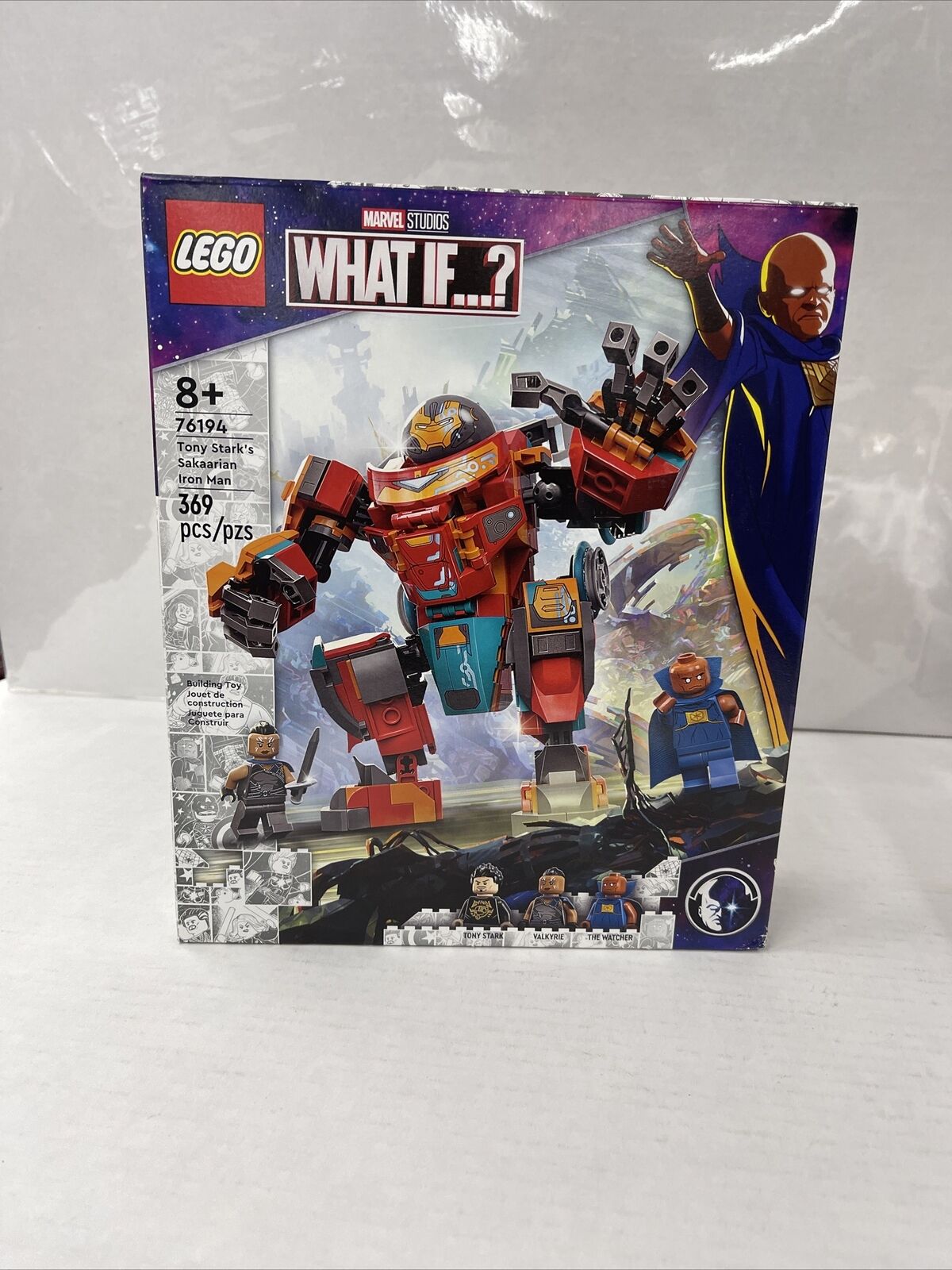 LEGO Marvel What If? Tony Stark’s Sakaarian Iron Man Set 76194 Brand New Sealed