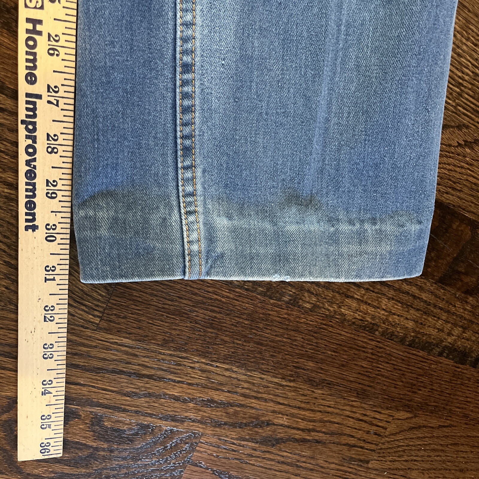 Vintage FREE TIME BOOT CUT WOMENS JEANS Size 11 Waist 27 - View 6