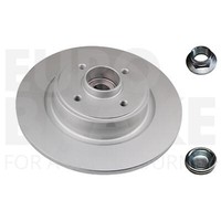 2X Bremsscheiben Hinten Ø274 Mm Voll Beschichtet FüR Renault Megane Scenic
