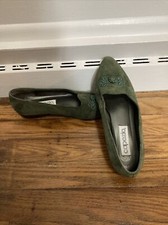 capezio tap shoes womens green sz 10