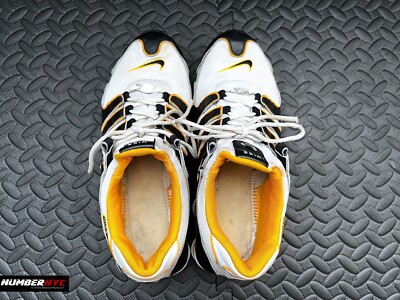 Nike Shox 2009 NZ ID White Black Yellow Running Shoes 385626-991