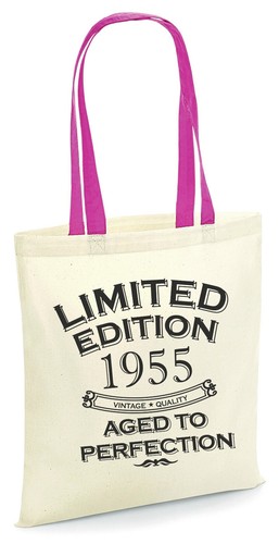 Limited Edition 1955 Tote Bag For Life 70th Birthday Gift 70 Years Old Party Bag - Picture 8 of 10