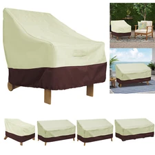 210D Oxford Waterproof Outdoor Chair Cover Dust-proof Patio Furniture Protector