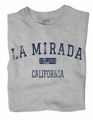 La Mirada California CA T-Shirt EST