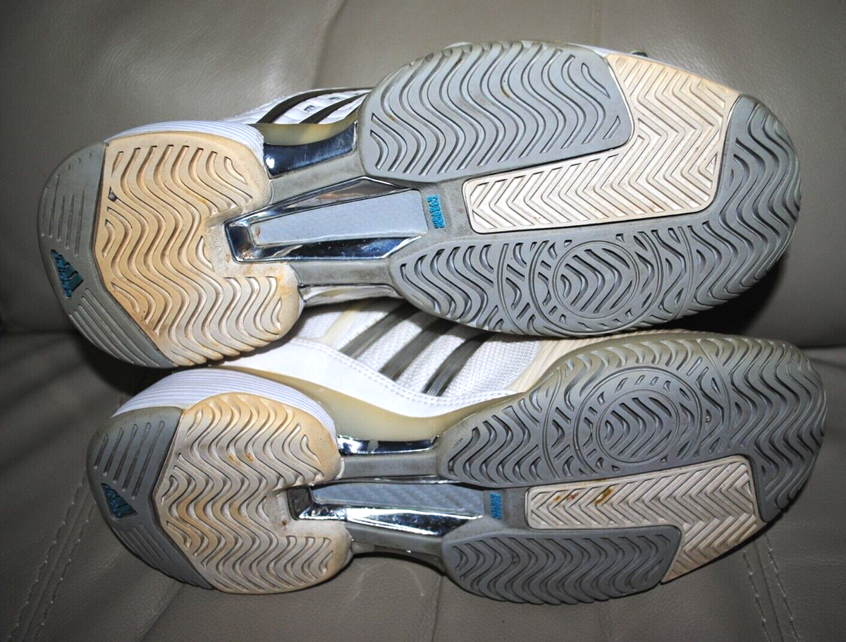 ADIDAS BARRICADE 5, TENNIS SHOES CLASSIC, WOMEN'S, SIZE 8 US