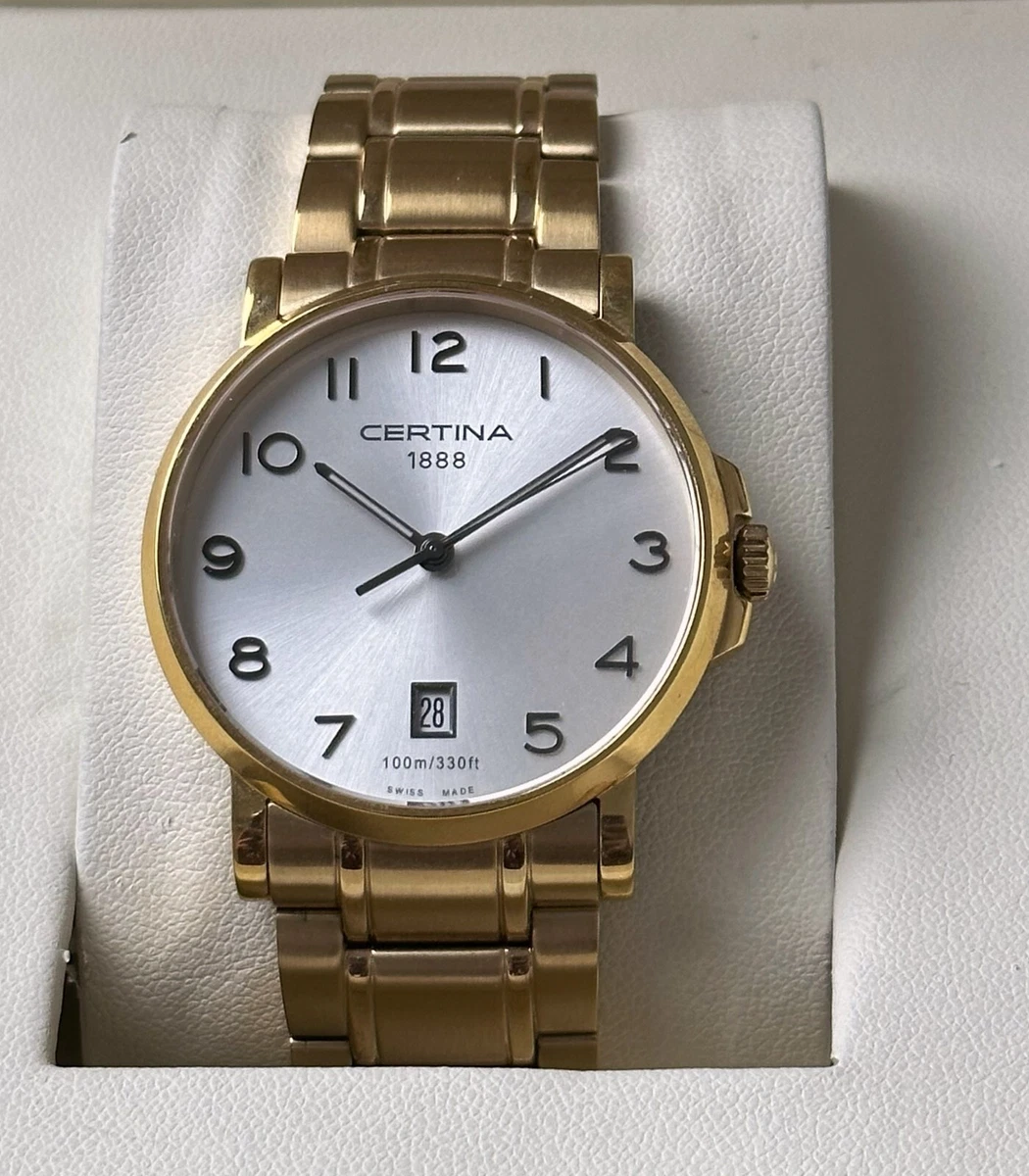 certina 1888 gold