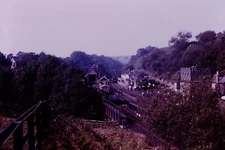 1970 British Rail Steam Loco Goathland Railway Slide Ref 679