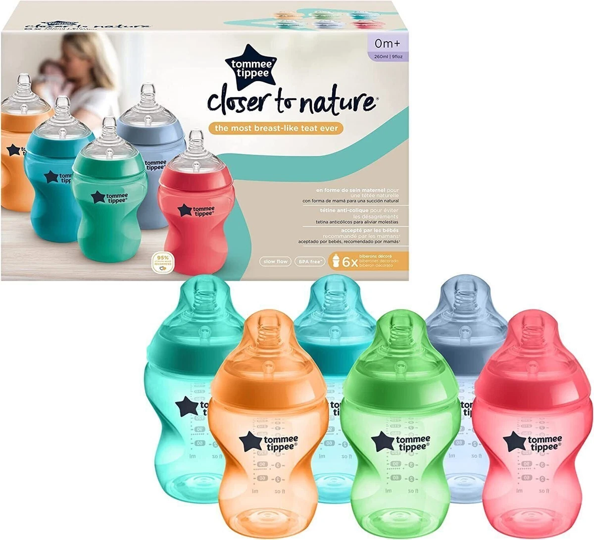 Tommee Tippee Biberons Closer to Nature, Tétine …