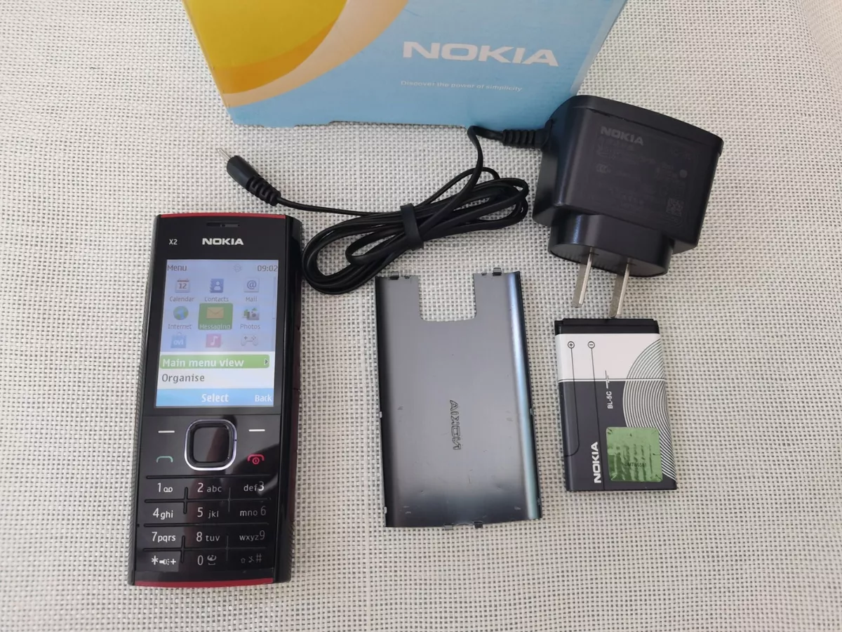 Nokia X2-00 Mobile Phone Bluetooth FM MP3 MP4 Player Original Unlocked CellPhon