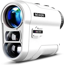 Golf Rangefinder with Slope and Pin Lock Vibration, External Slope Switch for Go