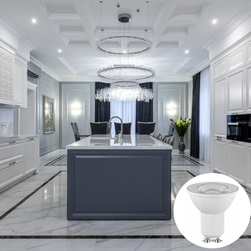 LED GU10 Light Bulbs Warm Cool White Spotlight Energy Saving 230V - Picture 7 of 8