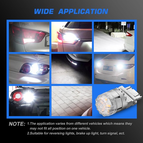 NOVSIGHT 3156 3157 LED Backup Reverse Light Bulbs Turn Signal Lamp Super Bright - Picture 17 of 27