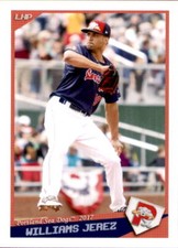 2017 Portland Sea Dogs Grandstand #15 Williams Jerez Brooklyn New York NY Card