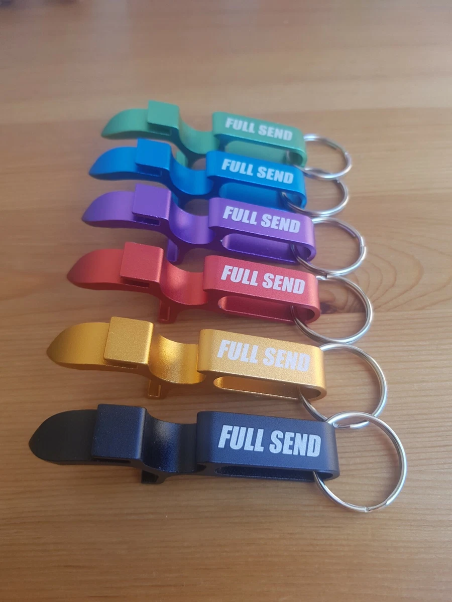 FULL SEND Shotgun Tool Bottle Opener Beer Cans Bar Soda Multi