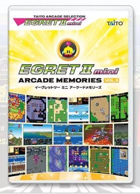 Taito EGRET 2 mini Arcade Memories VOL 3 (Includes 10 titles) 2024