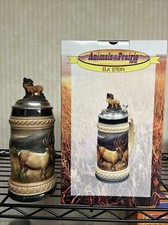 Anheuser busch stein Animals Of The Prairie Elk Stein GL20