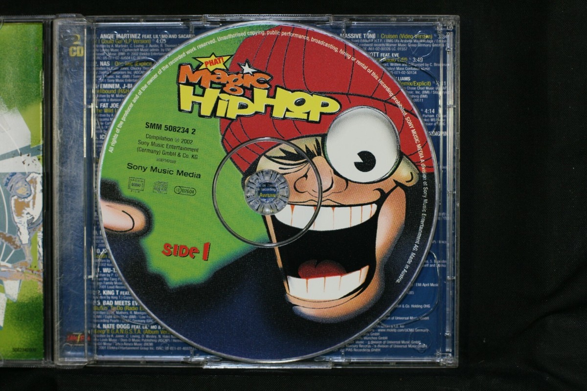 Phat! Magic Hip Hop (38 Fresh 'N' Phat Rap Flavas!) CD Sent