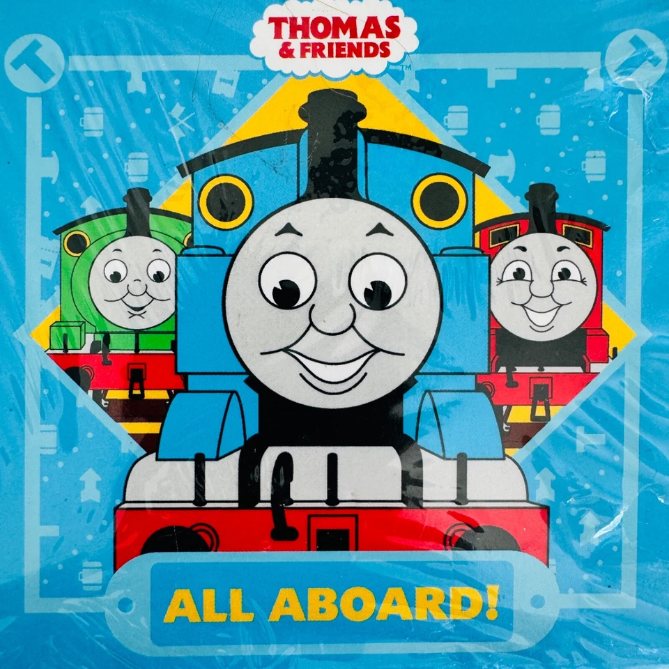 GULLANE Thomas the Tank Engine All Aboard Train Birthday Invitations Lot of 32 - Image 3 of 4