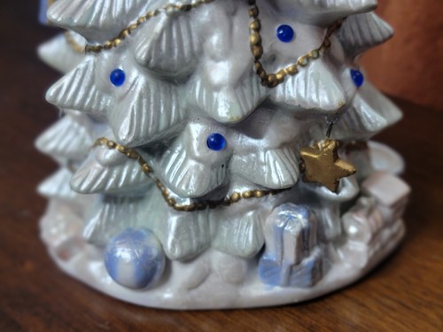 Gift Link Inc. Christmas Tree Porcelain Pearlized- No Light- Please Read VINTAGE - Picture 7 of 16