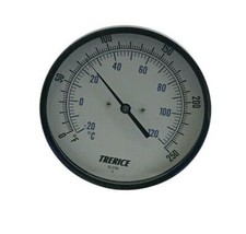 TRERICE ADJUSTABLE ANGLE BIMETAL THERMOMETER 52-2784 5" DIAL, NEW