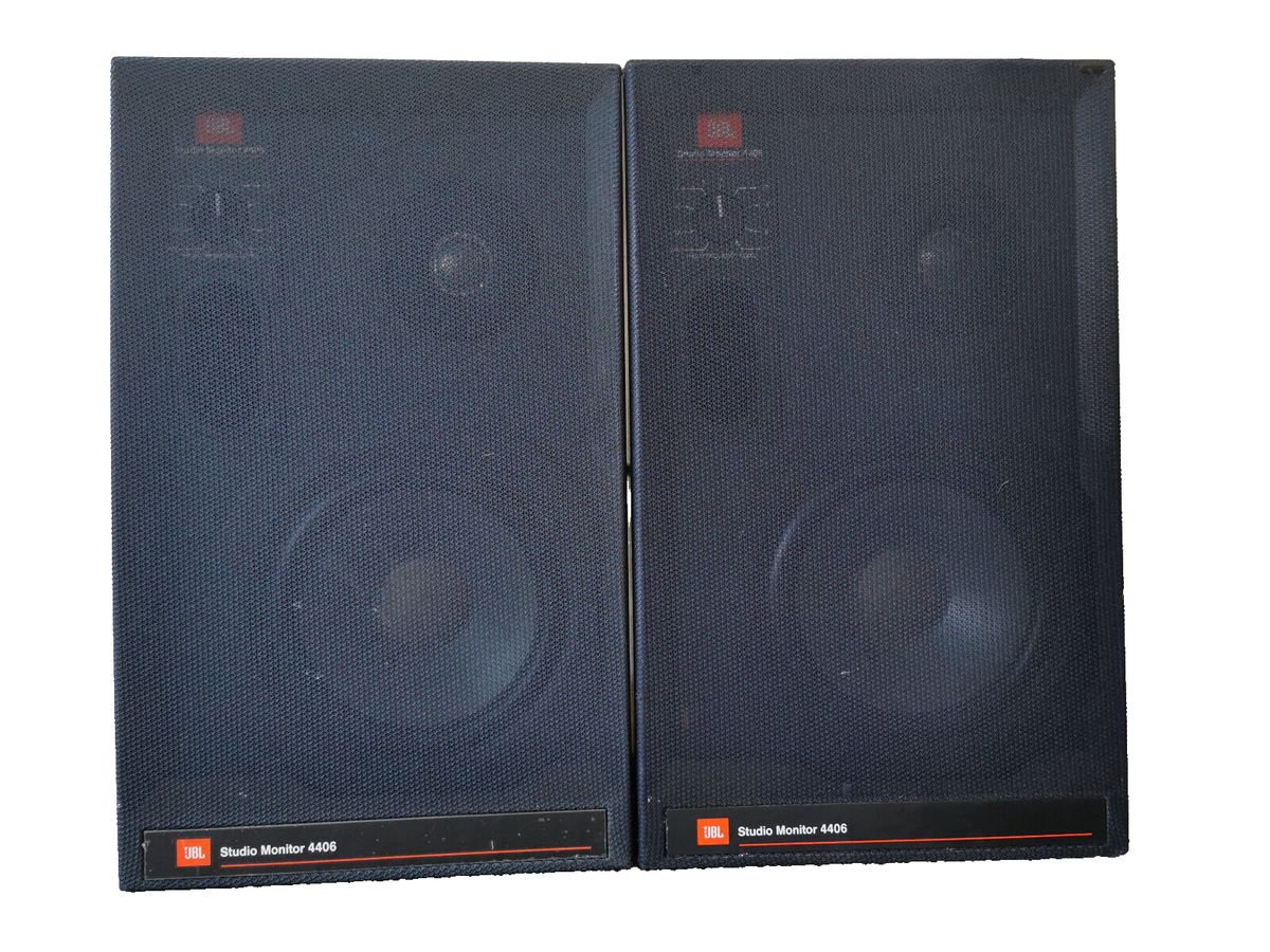 Vintage Rare Pair of JBL Studio Monitor Speakers 4406 Walnut Vintage Rare Pair of JBL Studio Monitor Speakers 4406 Walnut