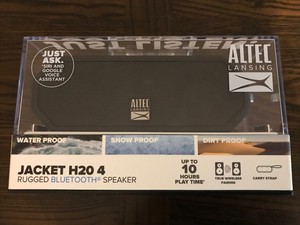 altec lansing jacket h20 4 waterproof bluetooth wireless speaker