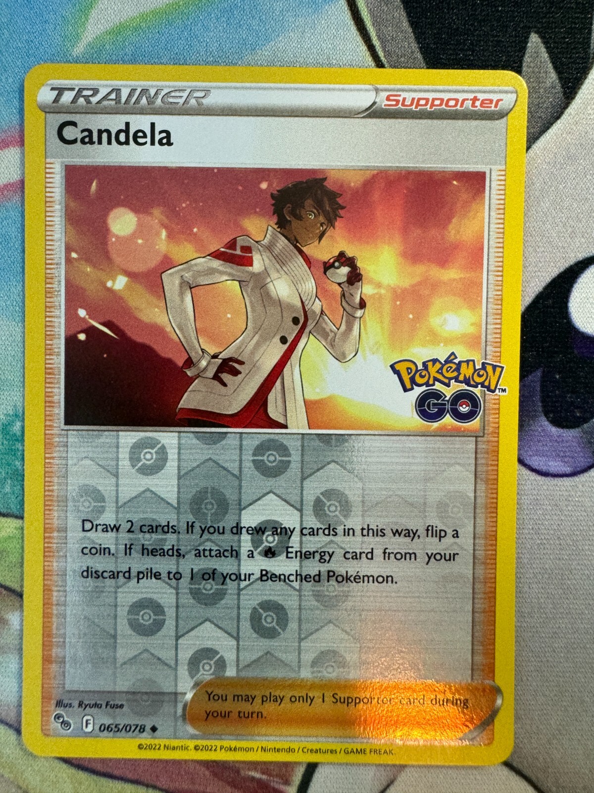 Candela Reverse Holo English Pokemon TCG BK969