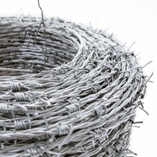 Stacheldraht für Maschendrahtzaun oder auch Doppelstabmattenzaun Sperrdraht