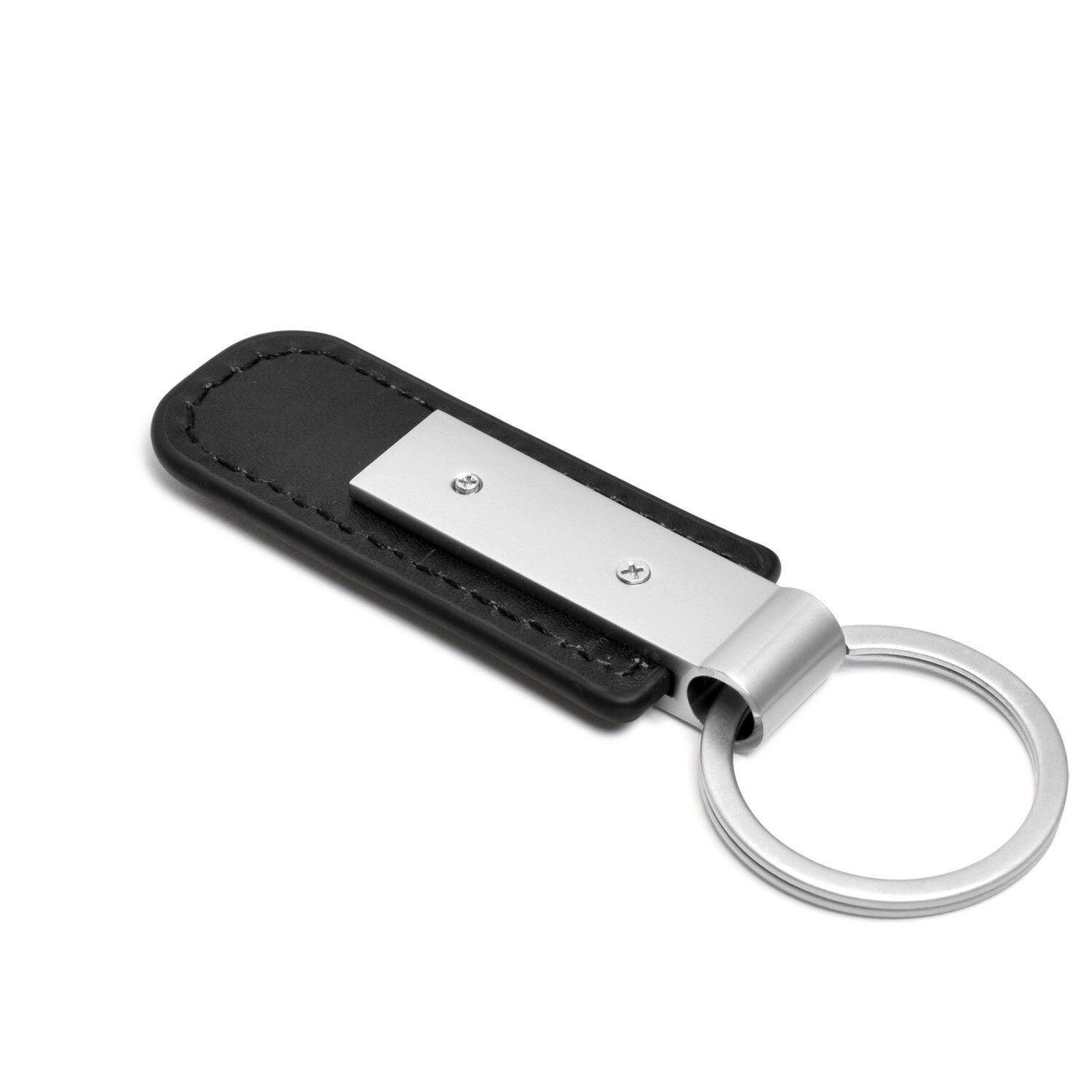 Ford F-350 Black Leather Strap Key Chain Keychain Key-ring Key