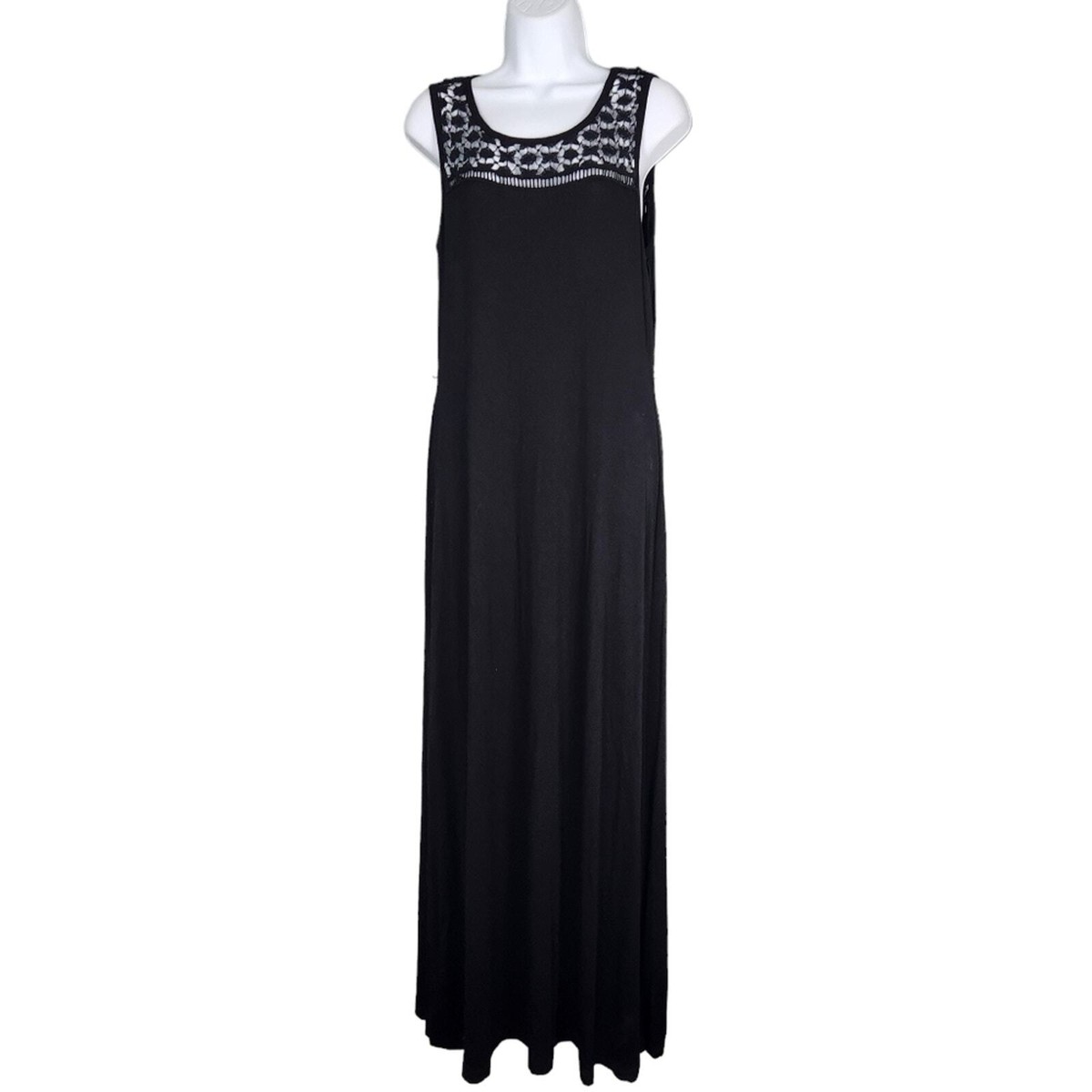 calvin klein black jersey dress Backless Jersey Dress | black