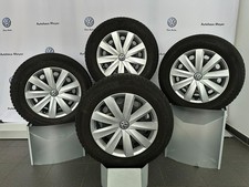 Original VW Stahl 16 Zoll Winterkomplettradsatz mit Radzierblenden Passat 3G B8