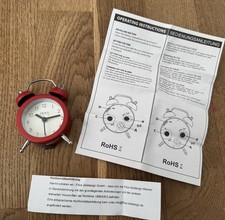 FILIUS ZEIT DESIGN Glockenwecker Reisewecker Quarzwecker Kinderwecker Schlafzimm