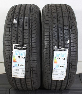 2 x 225/55R17 101W Ganzjahresreifen Dunlop Sport All Season 2021 NEU