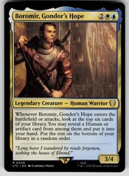 Boromir, Gondor's Hope 49 - Commander: The Lord of the Rings: Tales of Middle-earth