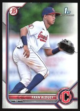 2022 Bowman Prospects Fran Alduey #BP-39 Cleveland Guardians