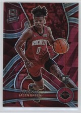 2021-22 Panini Spectra Rookies Asia Red Prizm Jalen Green #105 1s6f