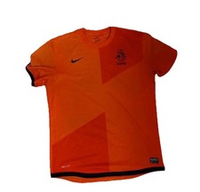 Netherlands Holland Team Jersey Home shirt 2012 - 2014 Orange Nike Mens Size M