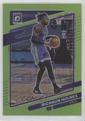 2021-22 Panini Donruss Optic Lime Green Prizm 66/149 Richaun Holmes #104 3m8